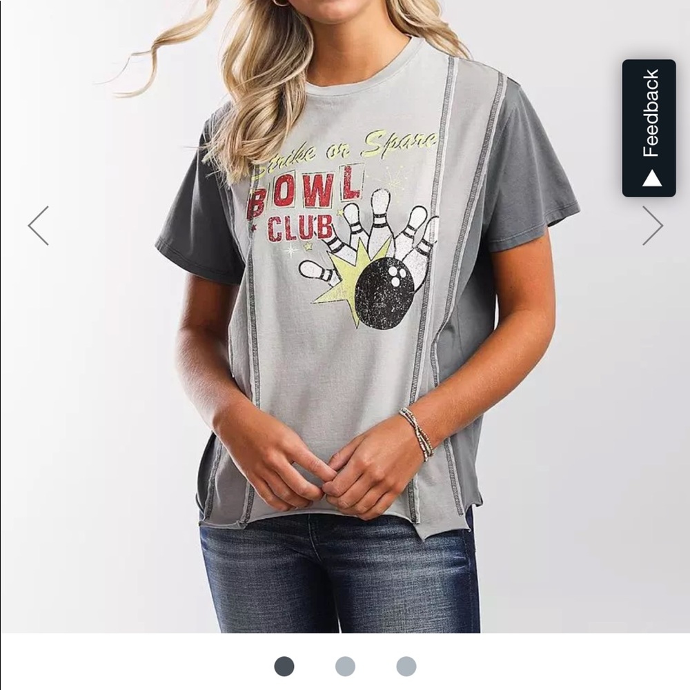 Modish rebel bowl club tshirt from buckle.